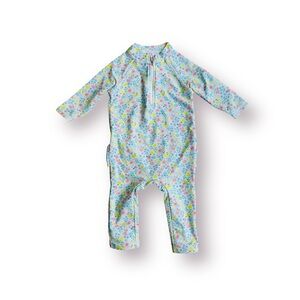 NWOT Marks & Spencer Floral Rashguard Size 9-12 Months